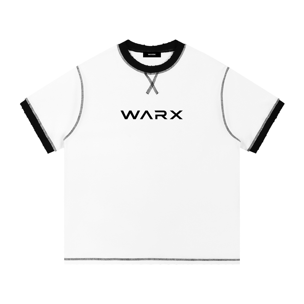 Contrast-Stitched Cotton T-Shirt