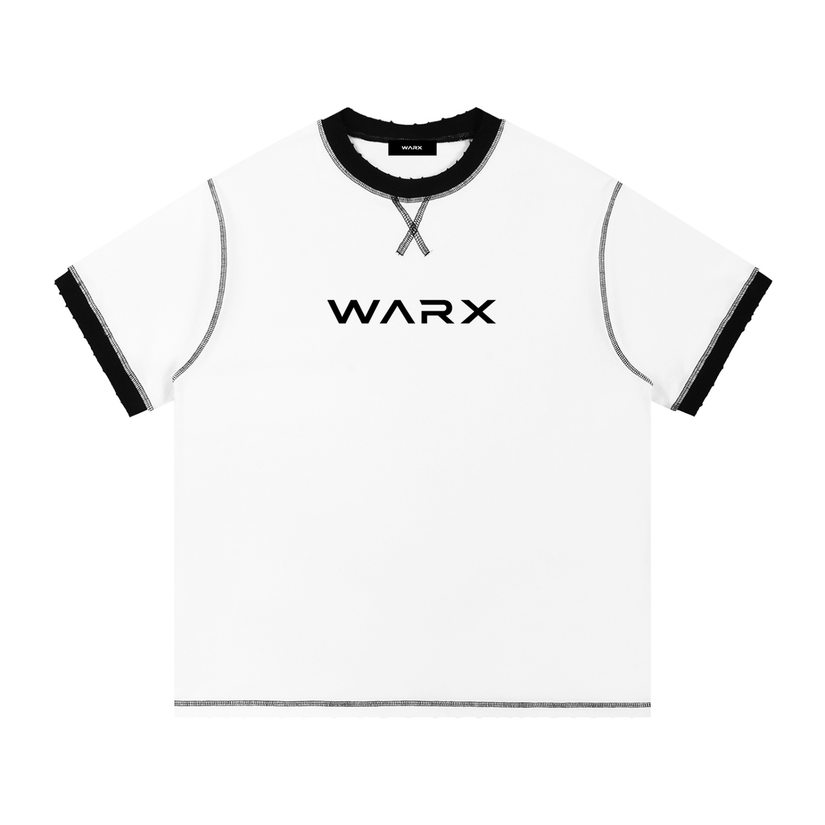 Contrast-Stitched Cotton T-Shirt