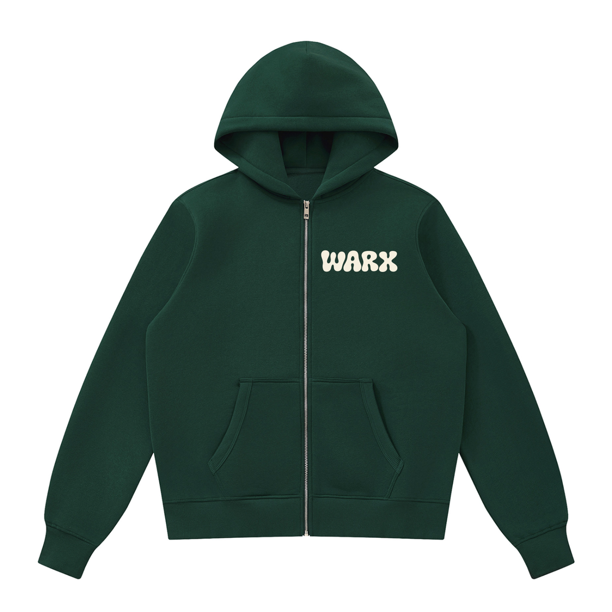 WARX Unisex Fleece Full Zip Hoodie