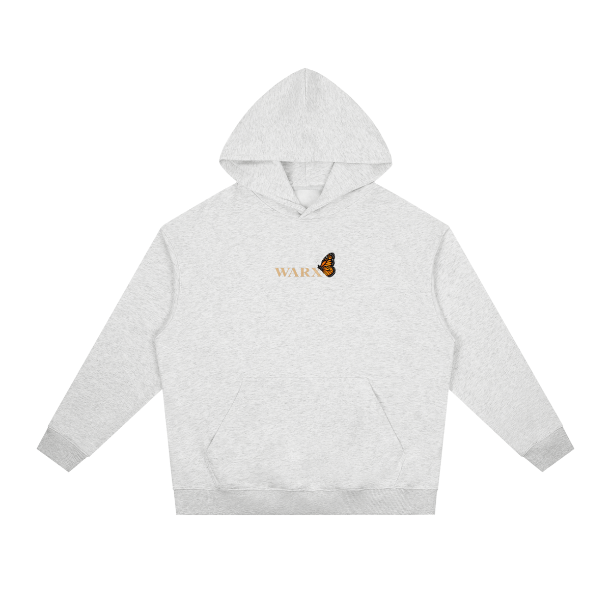 Women’s Butterfly Flower Heavyweight Drop-Shoulder Hoodie