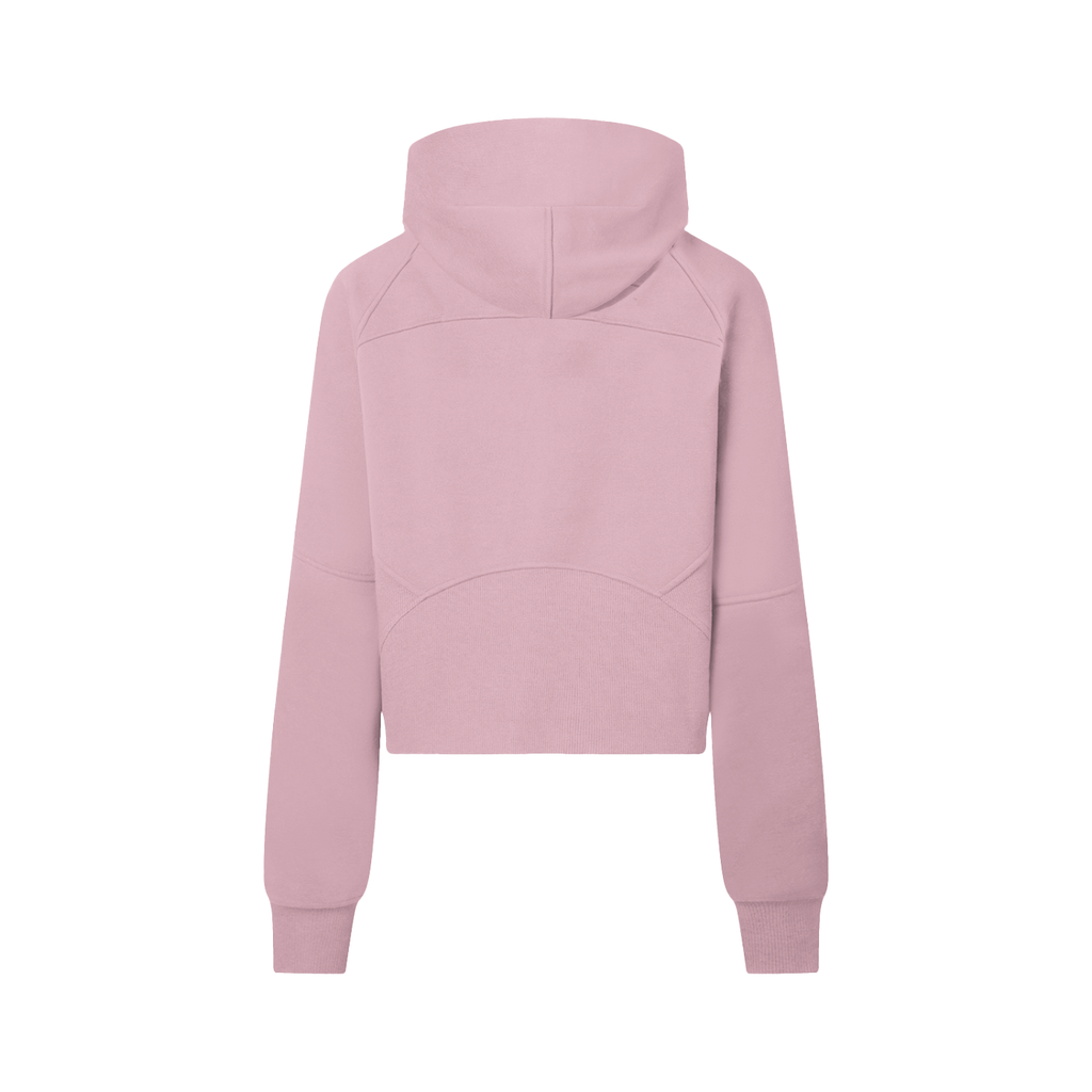 Warx Cropped Half-Zip Hoodie